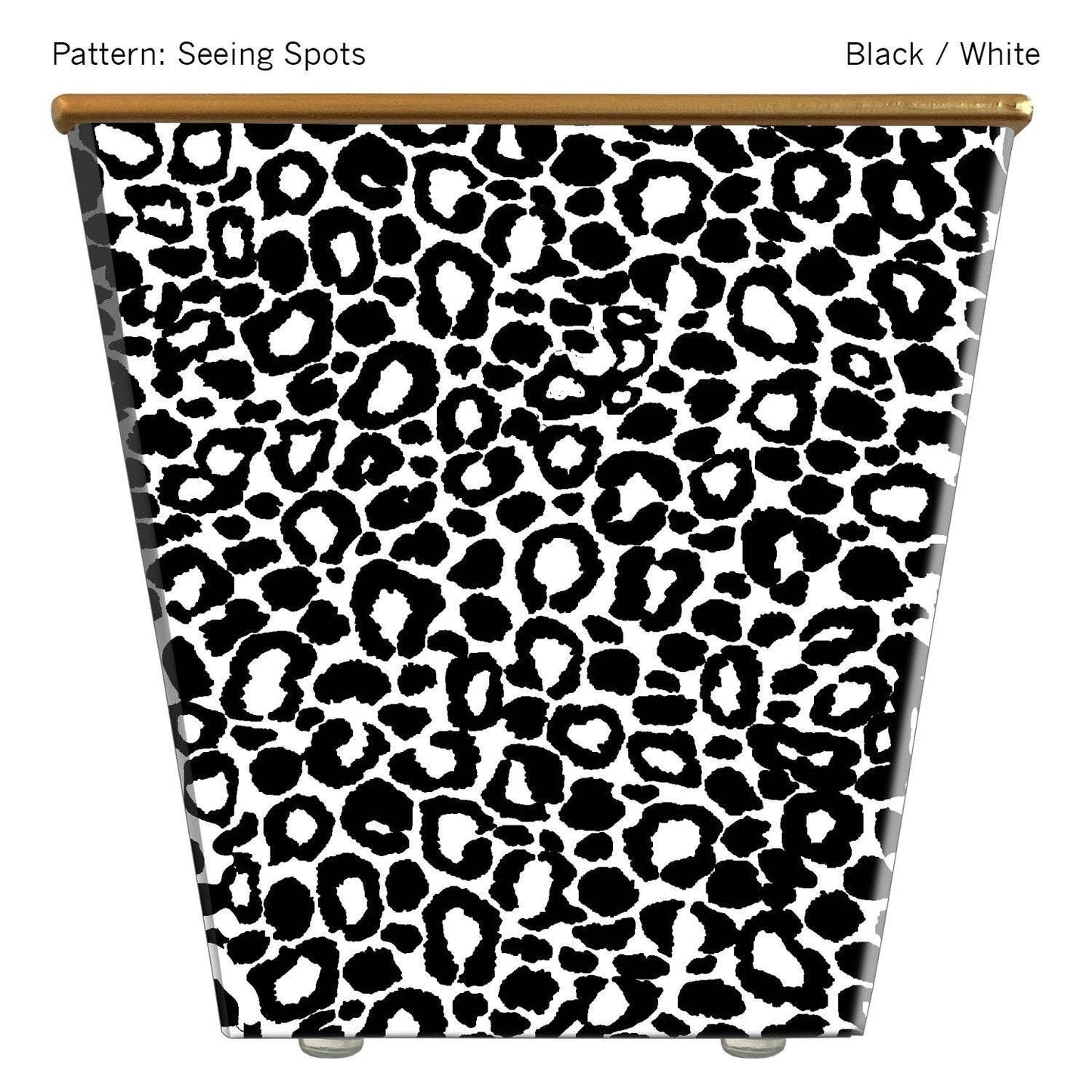 Extra Large Cachepot Container: Seeing Spots