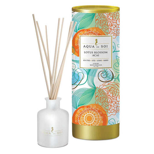 Lotus Blossom Acai 7oz Luxe Reed Diffuser