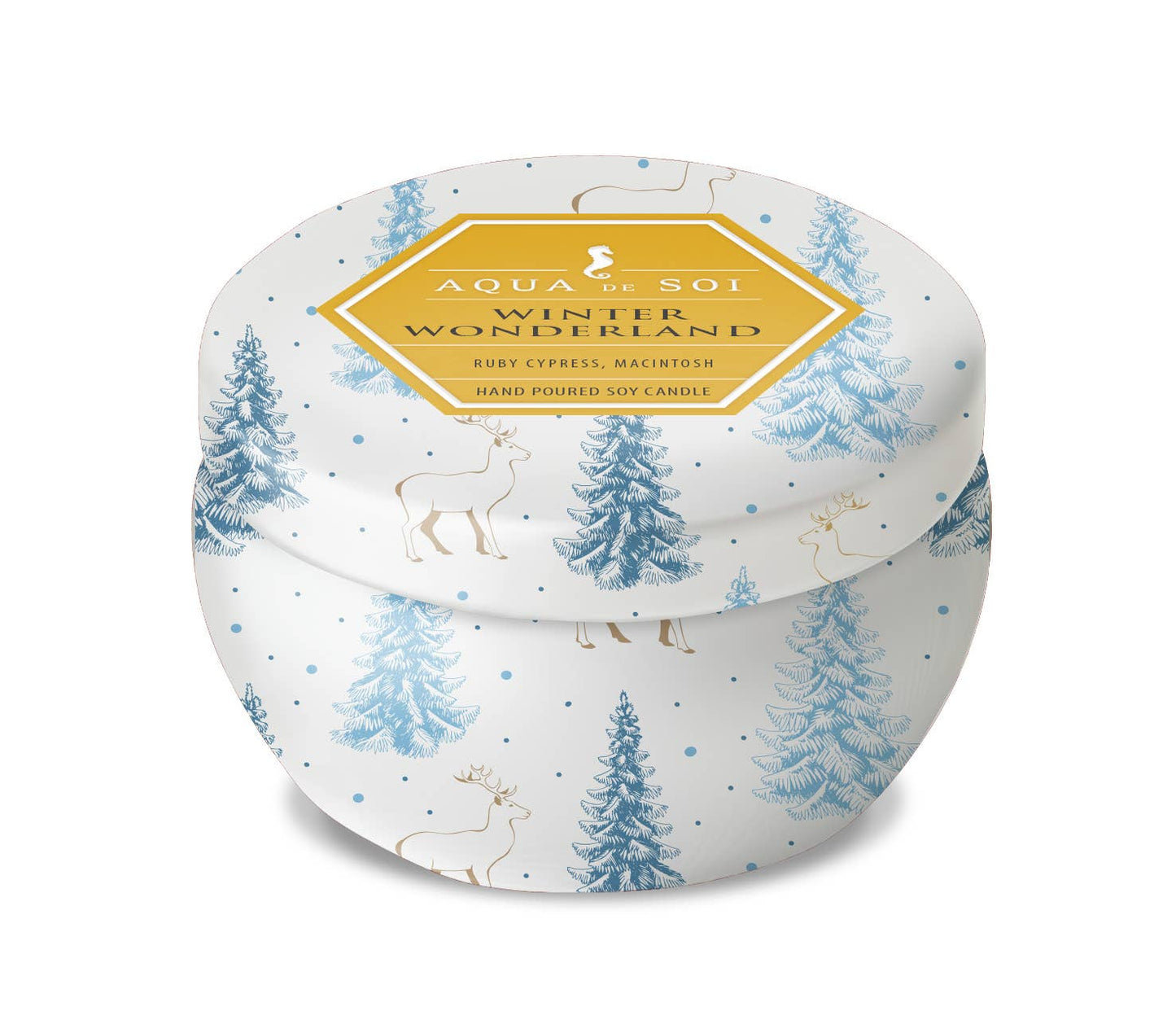 SOi Winter Wonderland 9oz Aqua De SOi Tin Candle