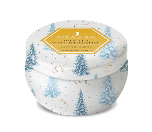 SOi Winter Wonderland 9oz Aqua De SOi Tin Candle