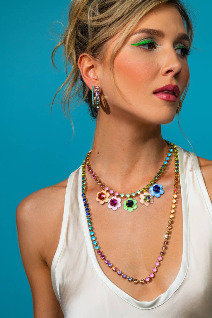 Trina Necklace - Antique Gold Plated