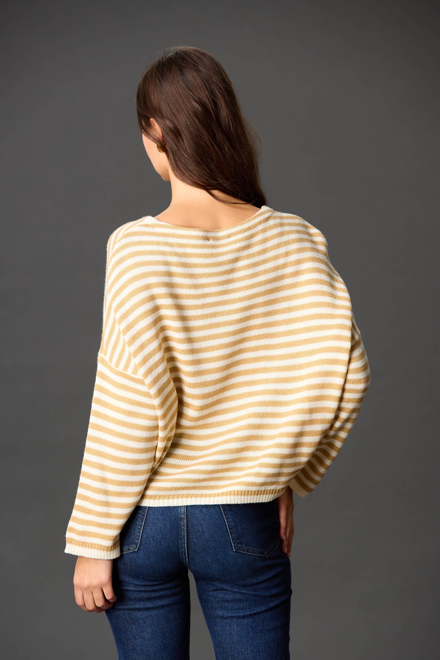 Striped T-Body Sweater