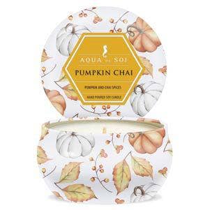 SOi Pumpkin Chai 4oz Aqua De SOi Candle Tin