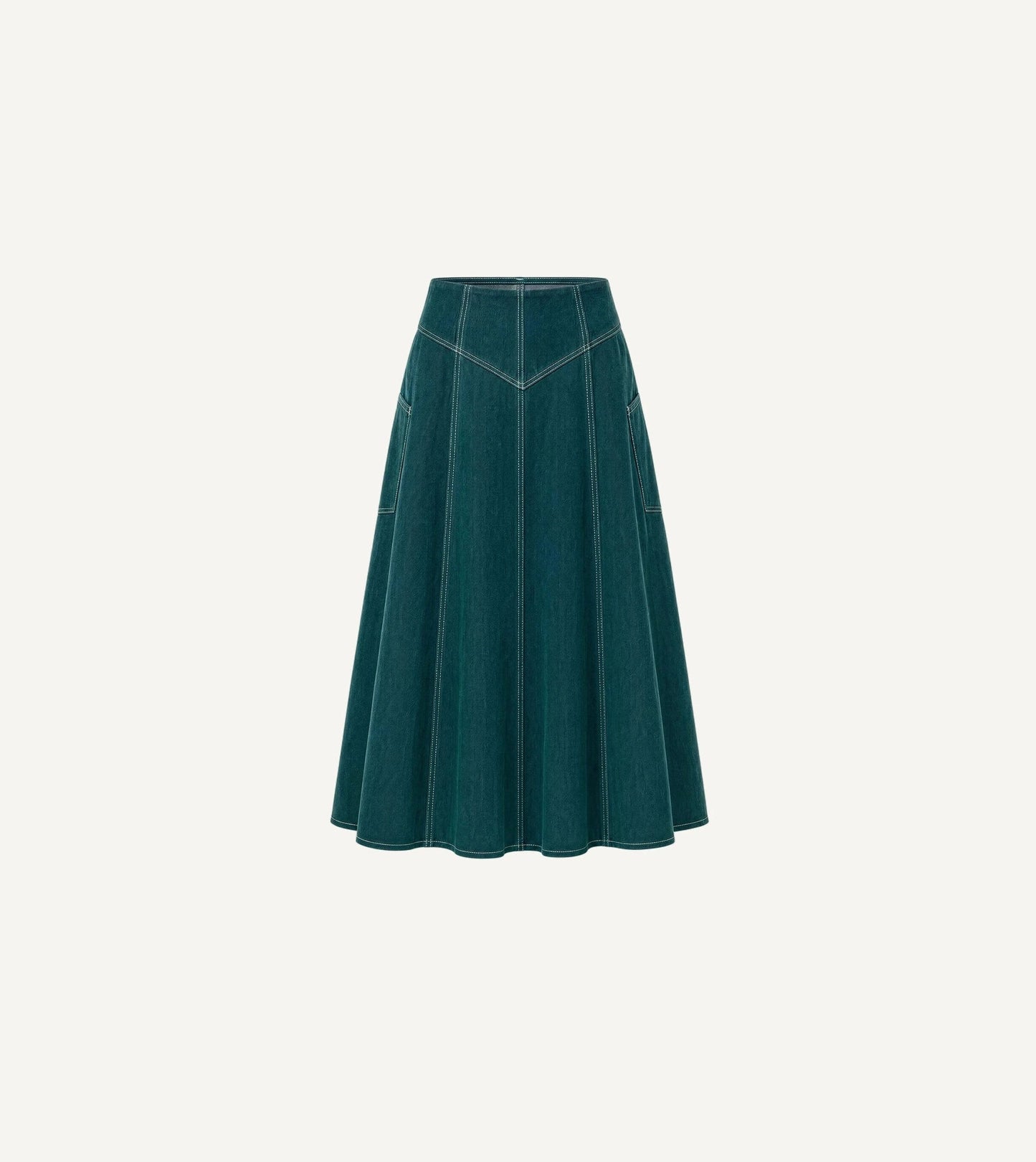 Diana Midi Skirt in June Bug