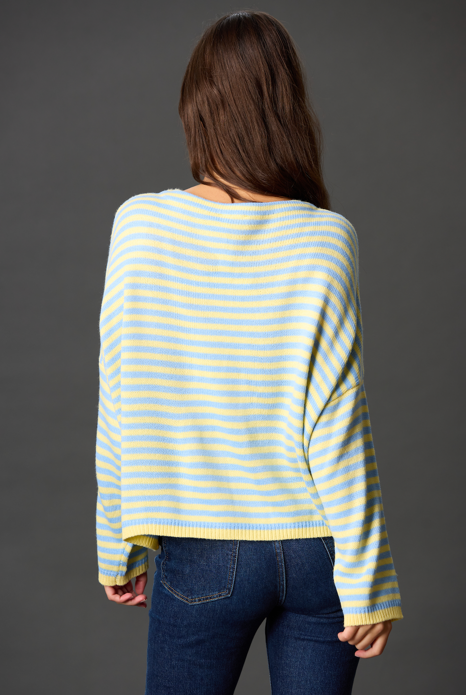 Striped T-Body Sweater