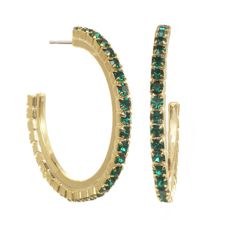 Slim Hoop Earrings