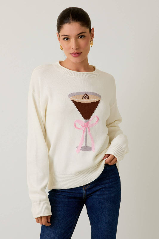 Espresso Martini Roll Neck Sweater