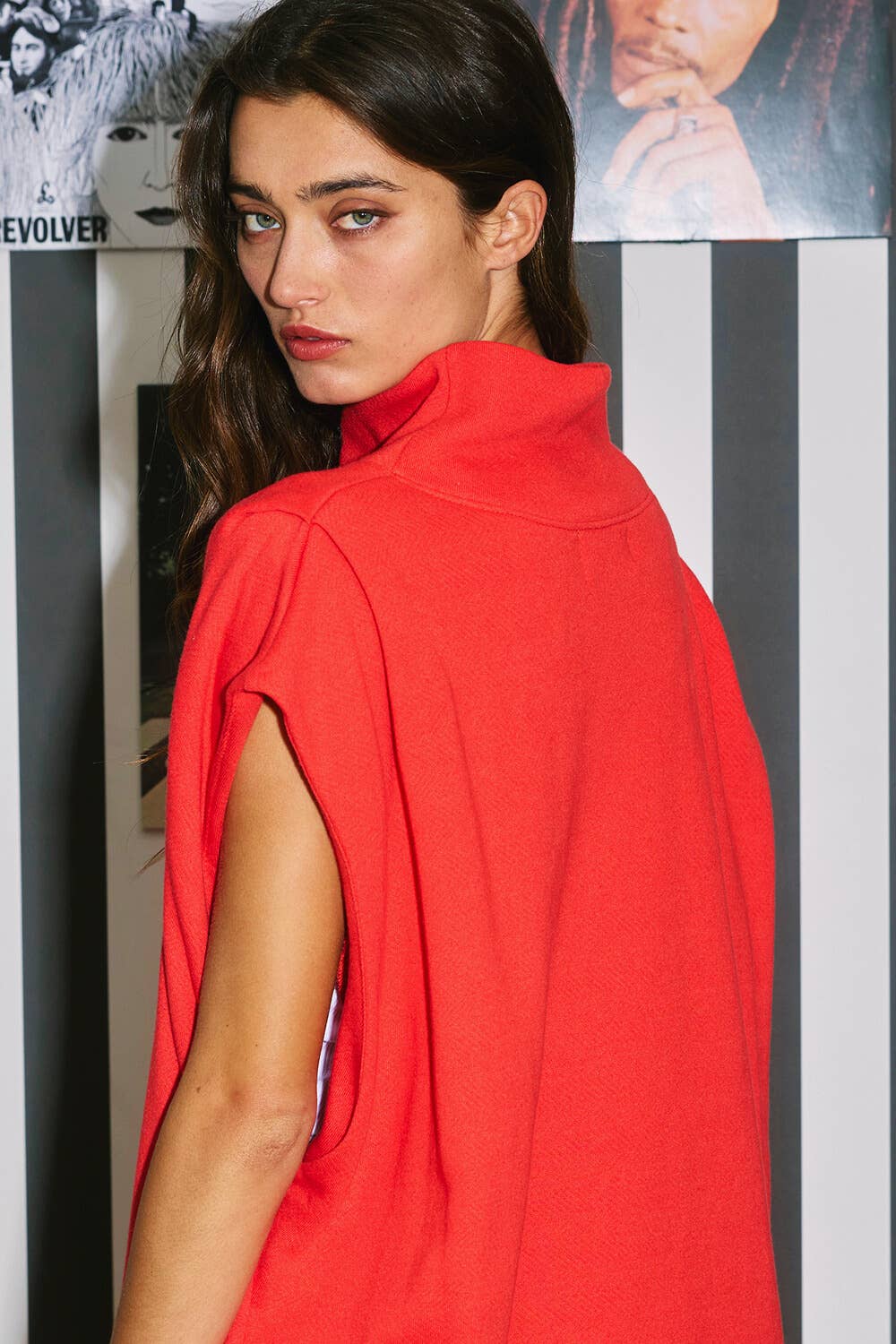Georgia Oversized Muscle Capelet