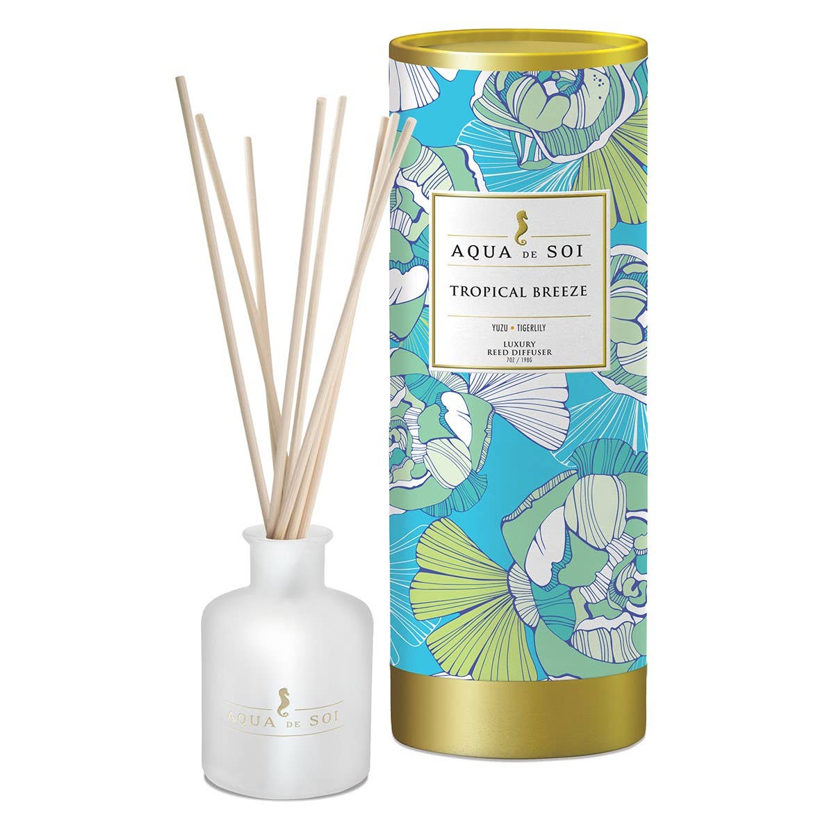 Tropical Breeze 7oz Luxe Reed Diffuser