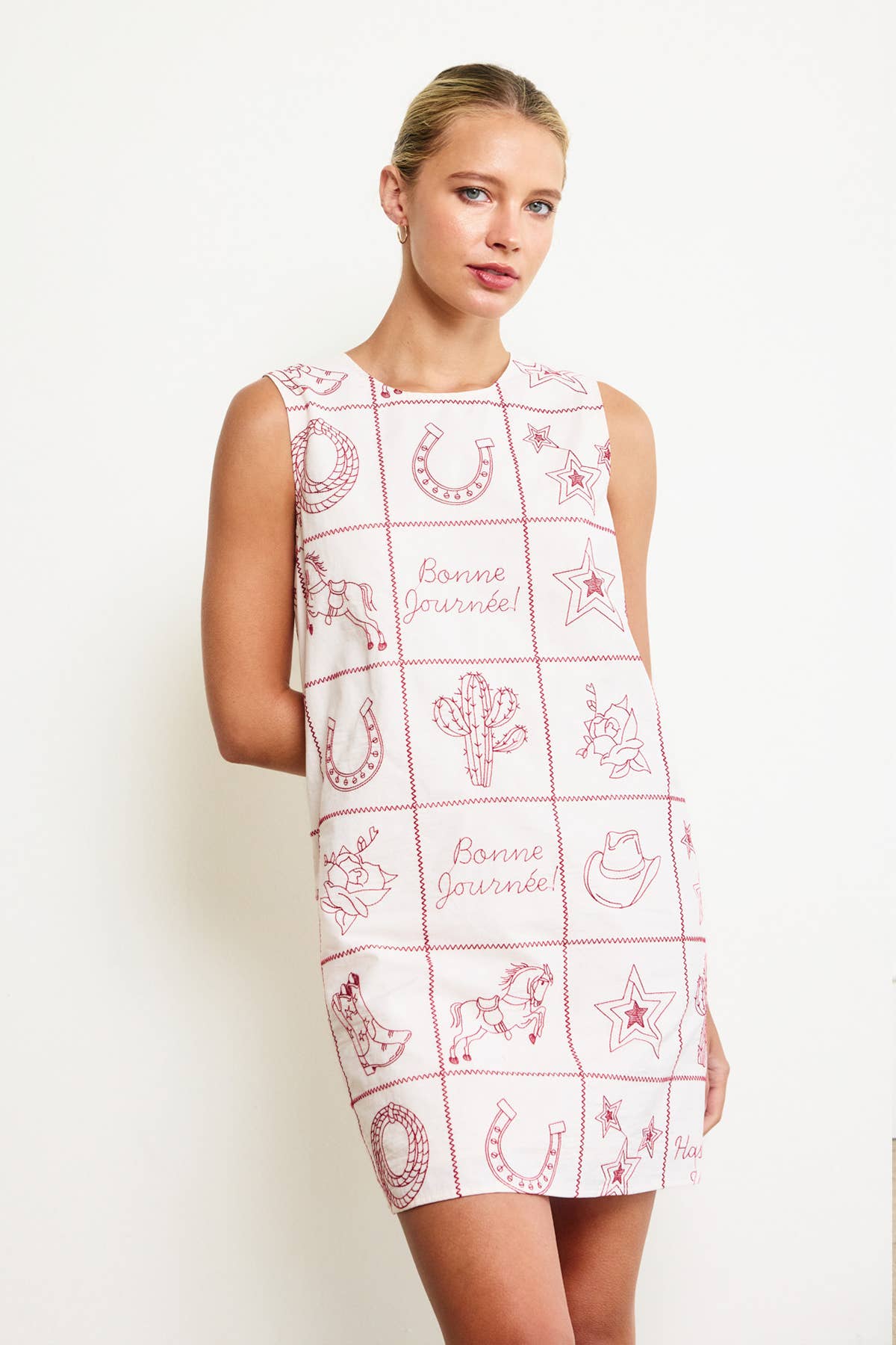 Western Flair Shift Dress