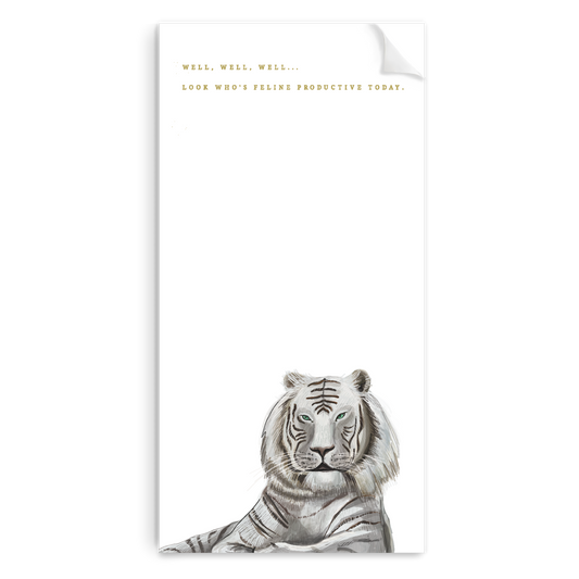 Feline Productive Notepad