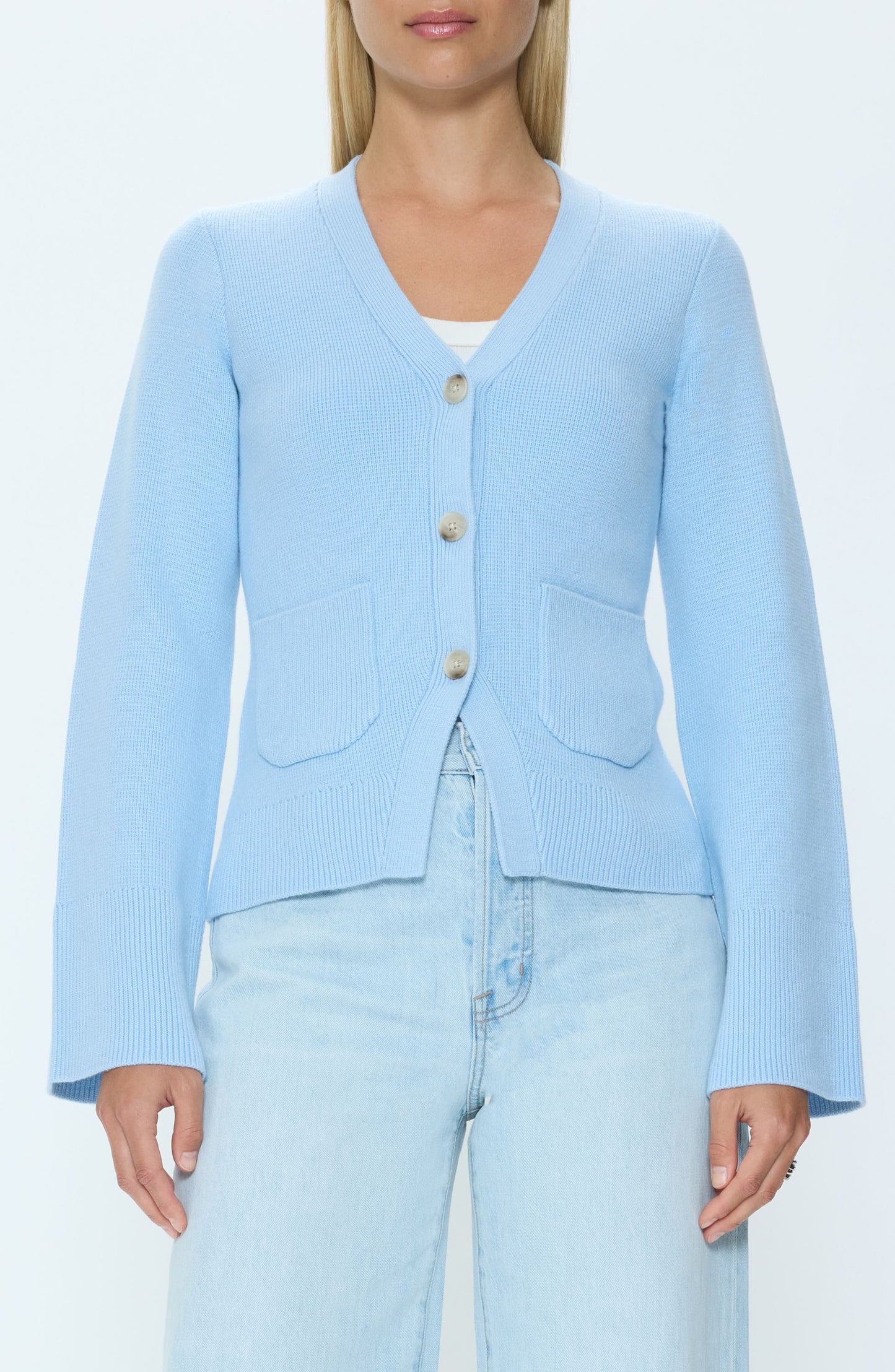 Aeron Cinched Cardigan in Windsurfer