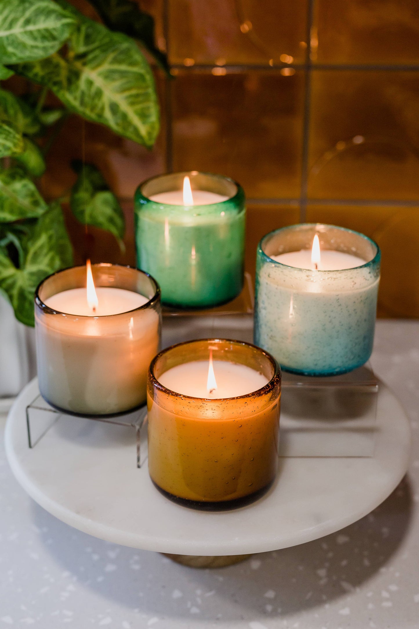 BLUE AGAVE Effervescent Candle - NEW 10oz Size
