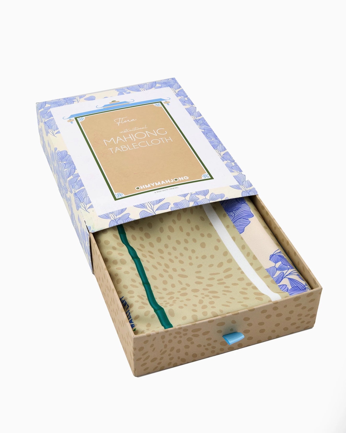 Flora Mahjong Tablecloth