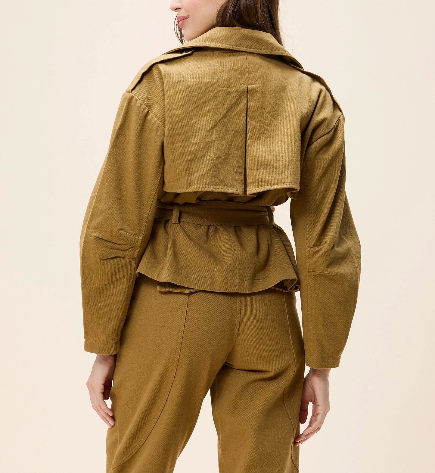 Hugo Jacket in Dull Gold