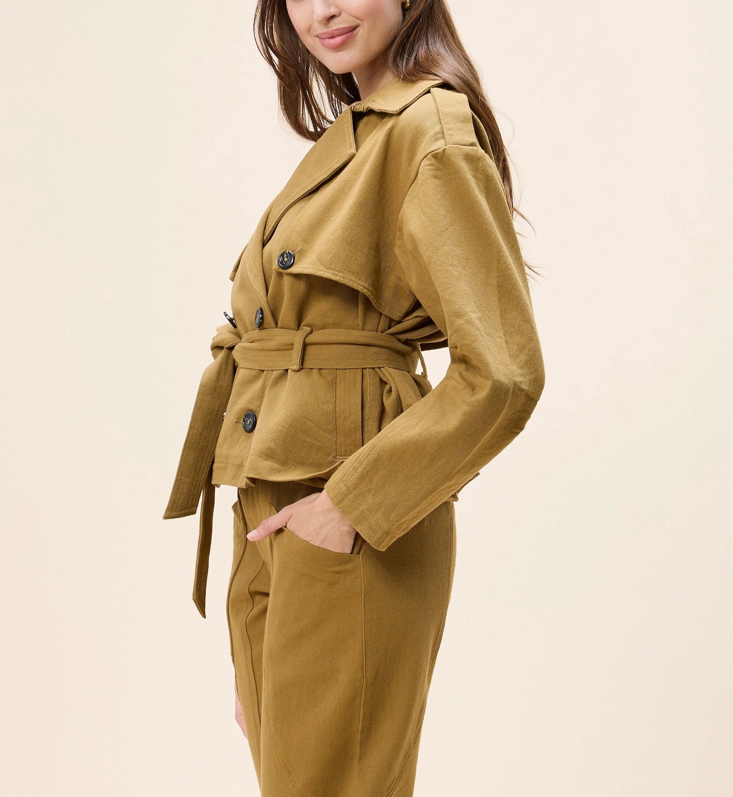 Hugo Jacket in Dull Gold