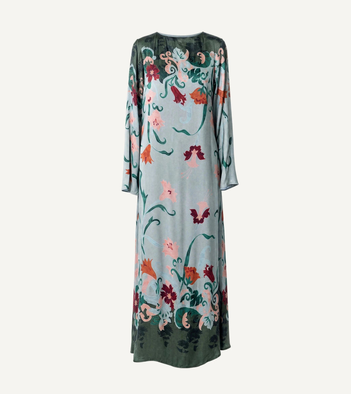Isobel Ankle Dress in Lys