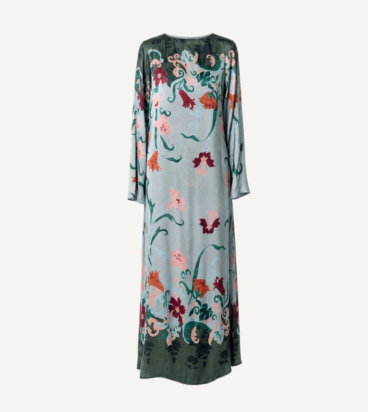 Isobel Ankle Dress in Lys