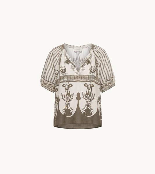 Johana Blouse in Sable