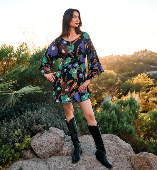 Keeva Mini Dress in Mariposa