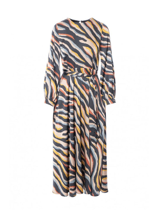 Zephir Zebra Long Dress