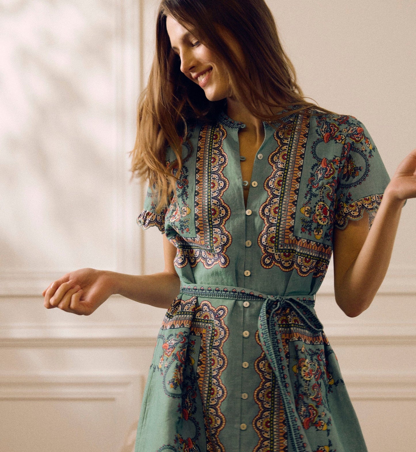 Marni Mini Dress in Bleura