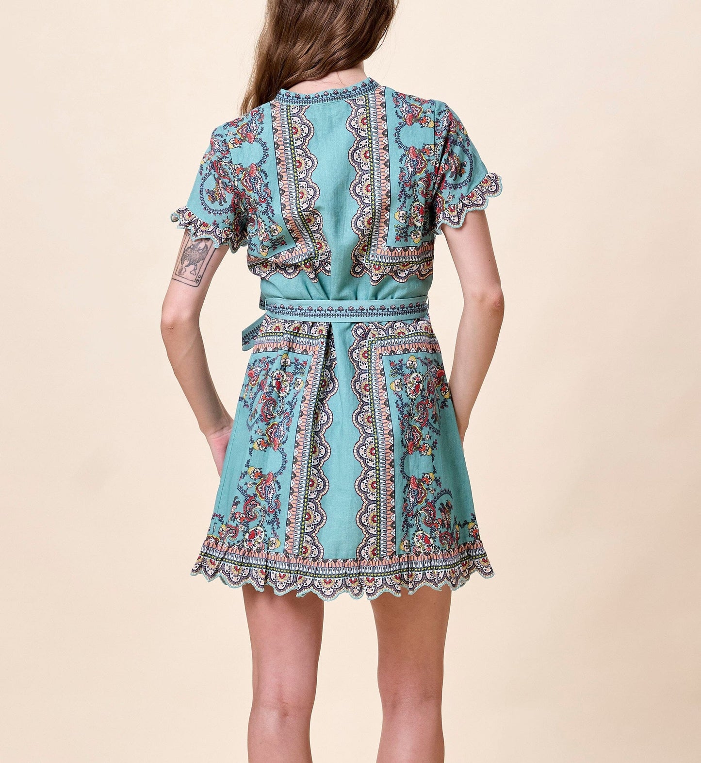 Marni Mini Dress in Bleura