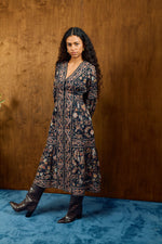 Melody Midi Dress in Bois