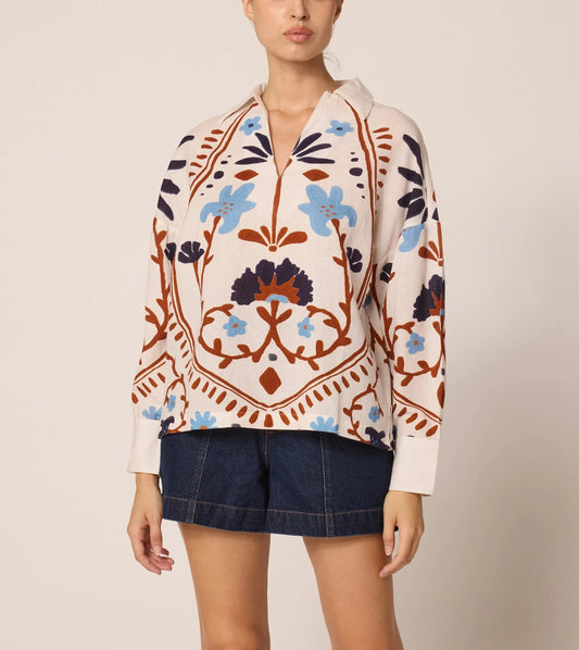 Miranda Blouse in Liliana