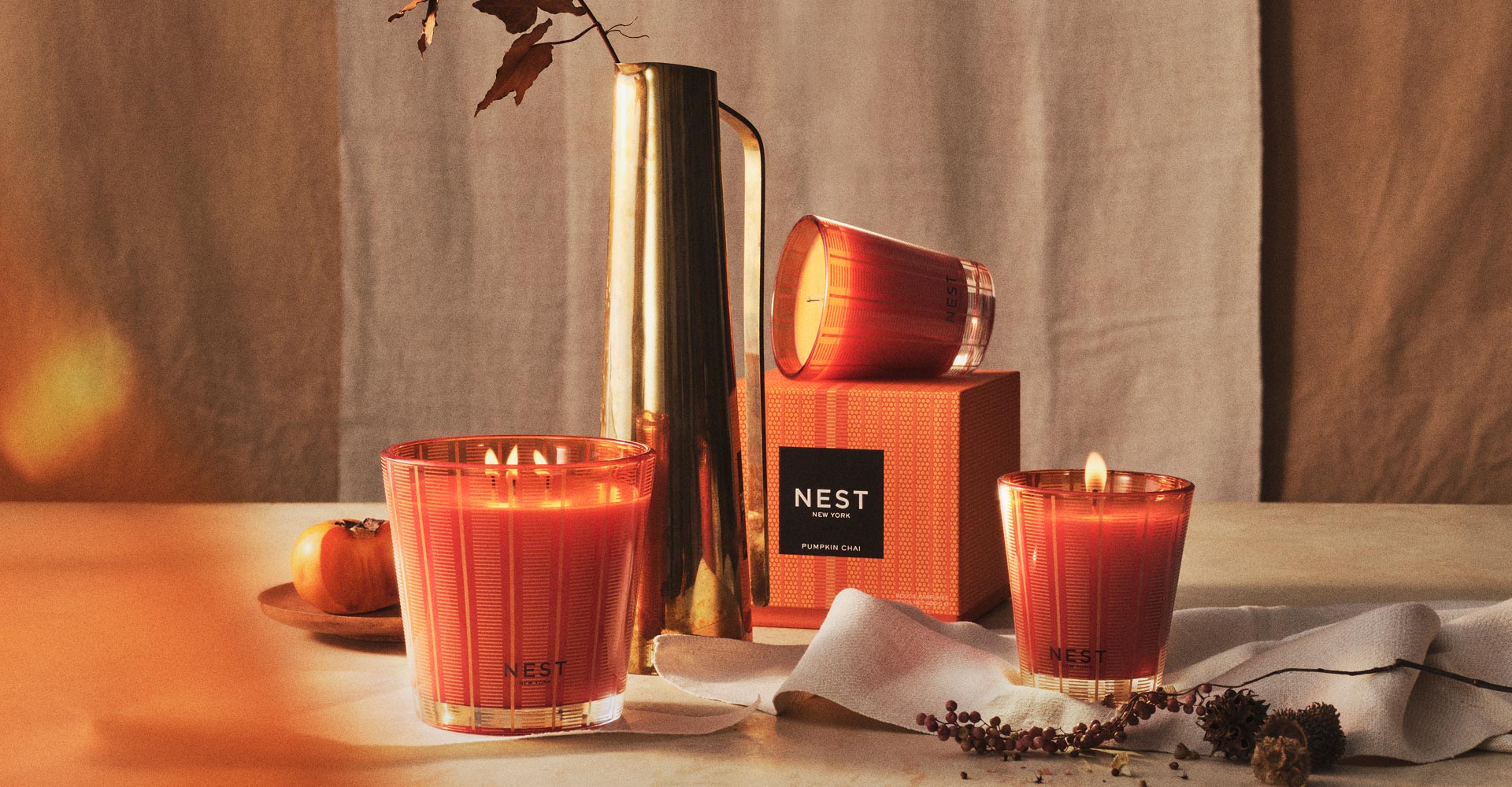 Nest Pumpkin Chai Candle - Thumbnail 4