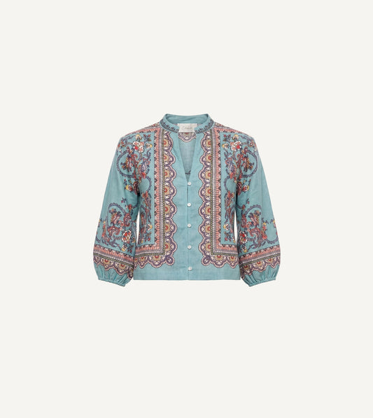 Noelle Blouse in Bleura