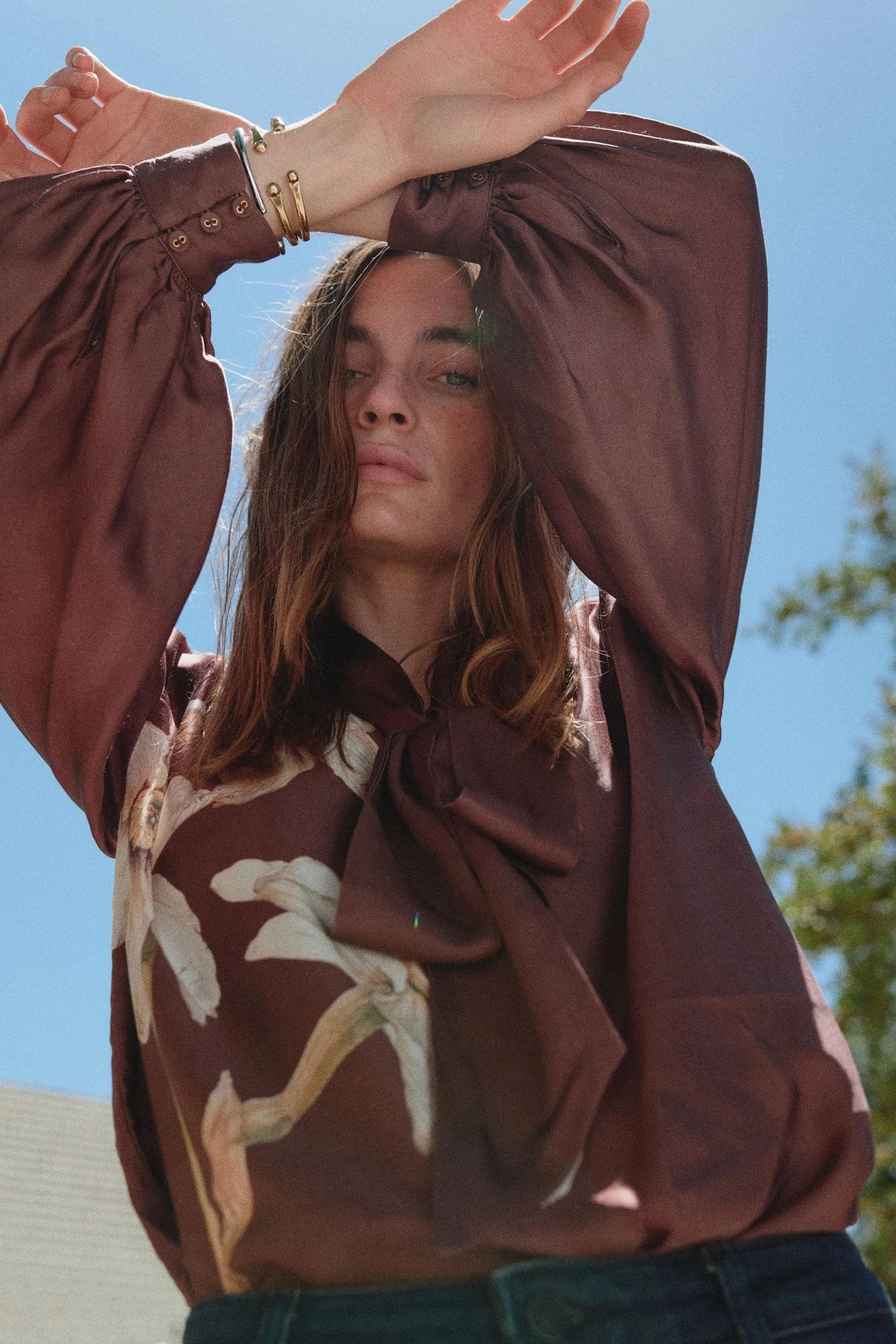 Olivia Top in Lueur