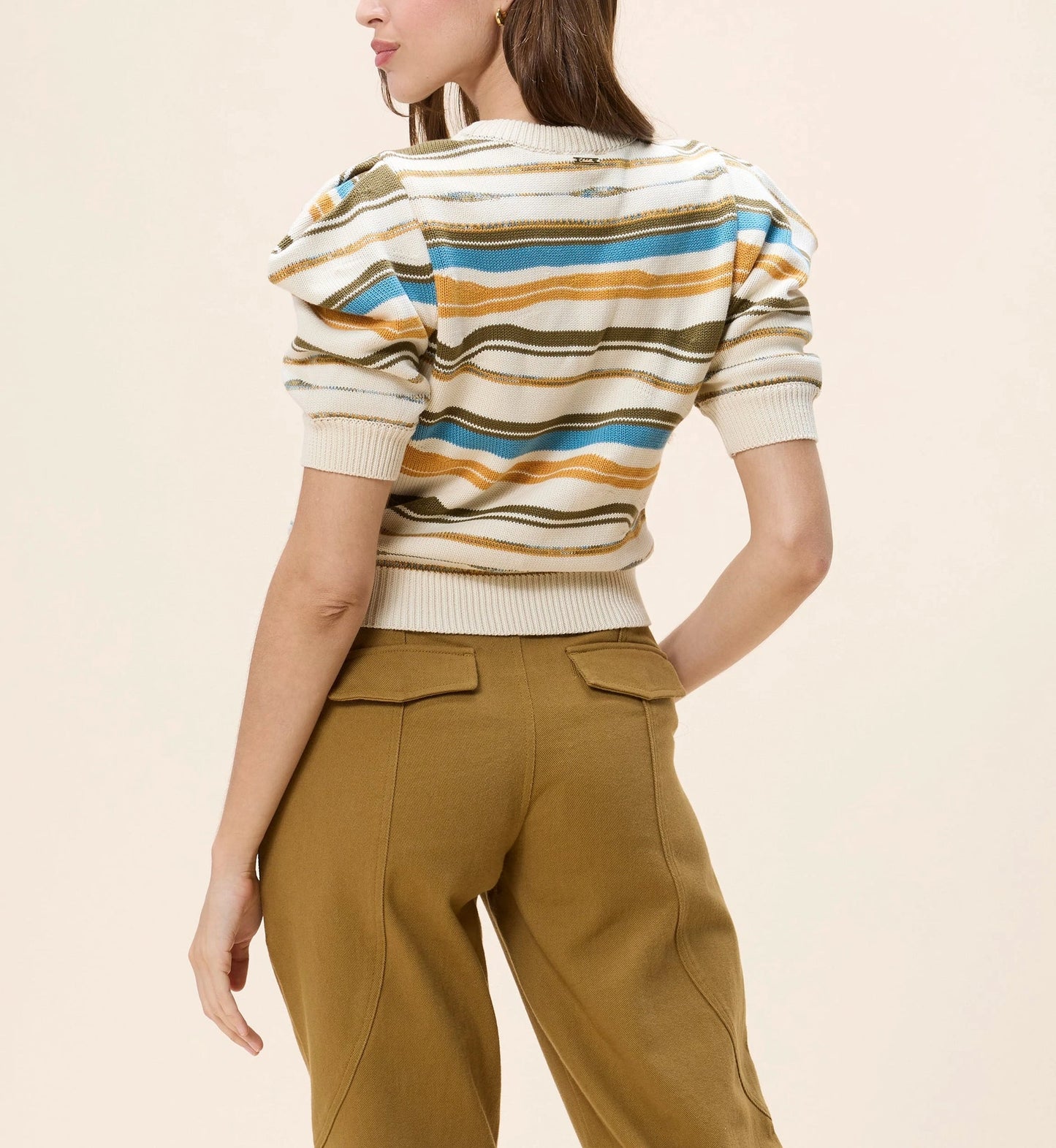 Rei Sweater in Ivory Multi