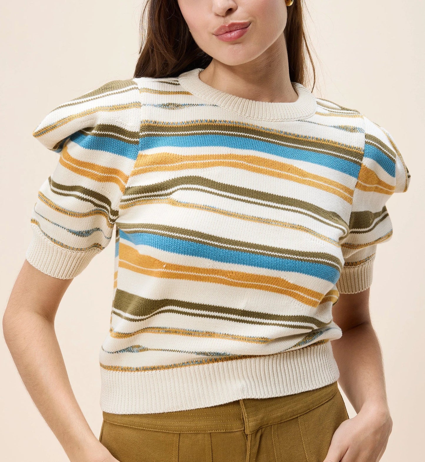 Rei Sweater in Ivory Multi