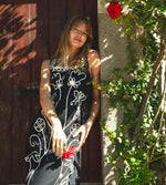 Sorina Midi Skirt in Black