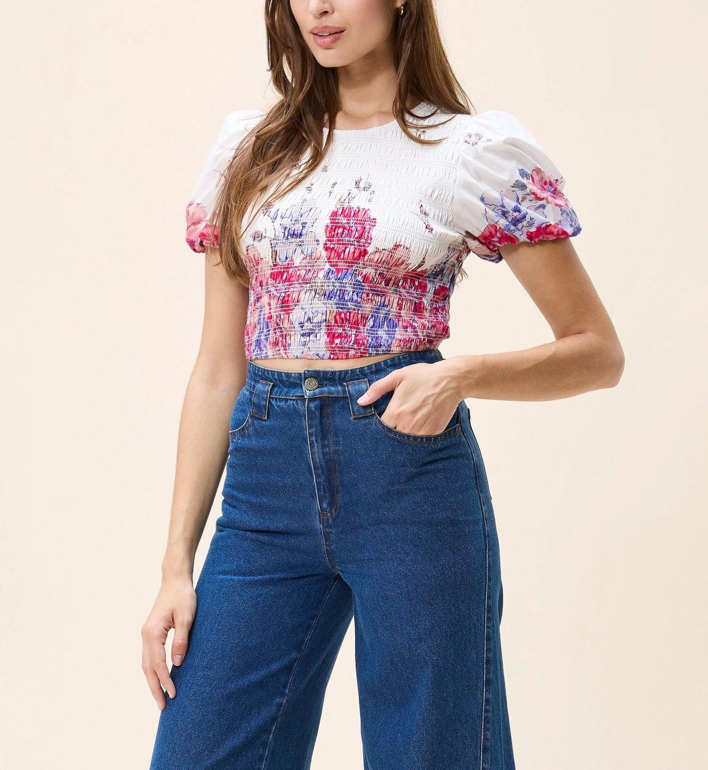 Rya Top in Camellia