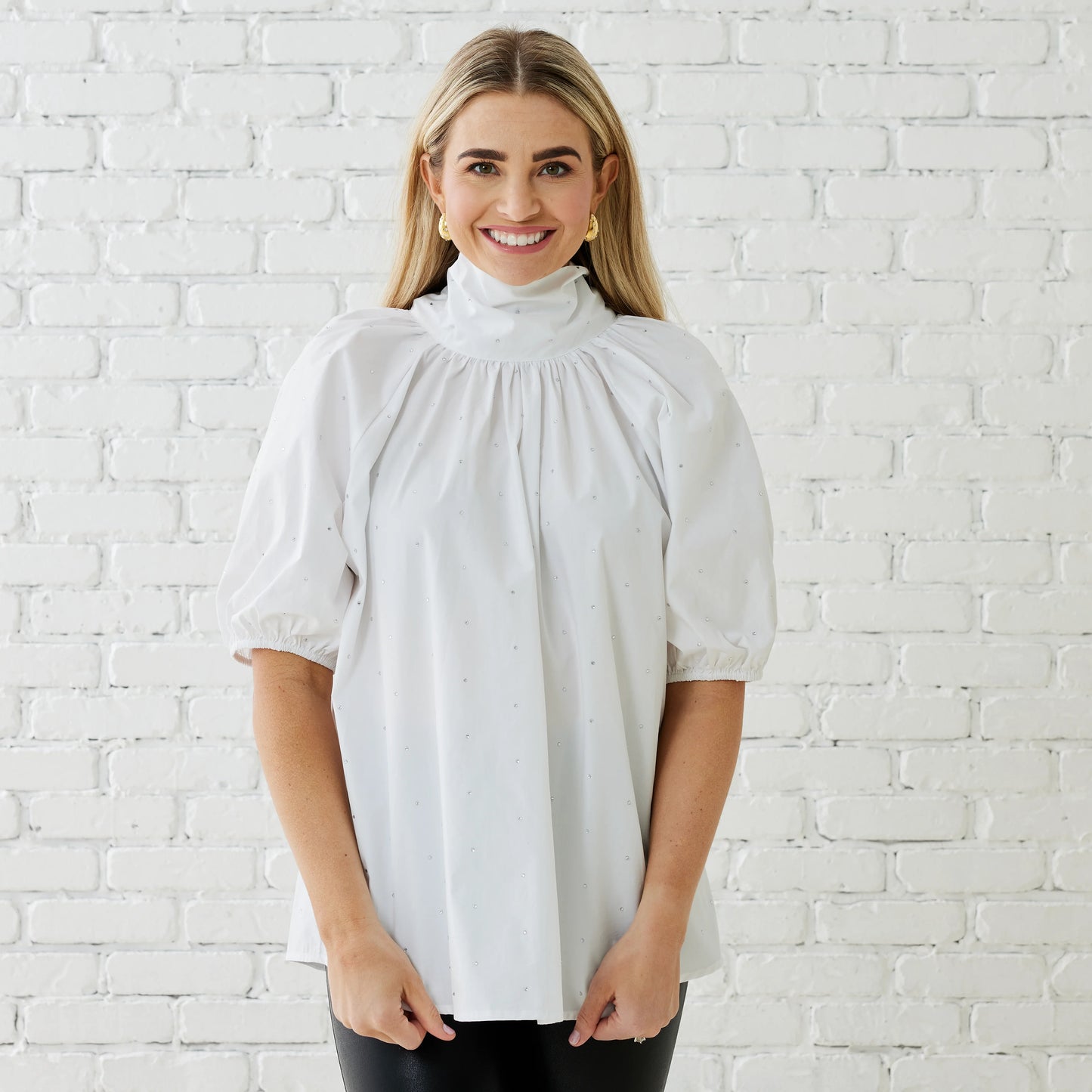 Ryan Bow Sparkle Top Holiday