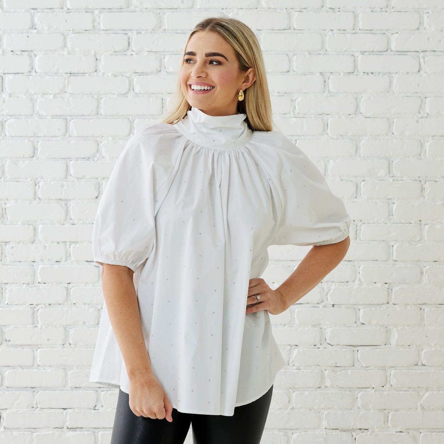 Ryan Bow Sparkle Top Holiday