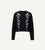 Samantha Sweater in Black Ivory