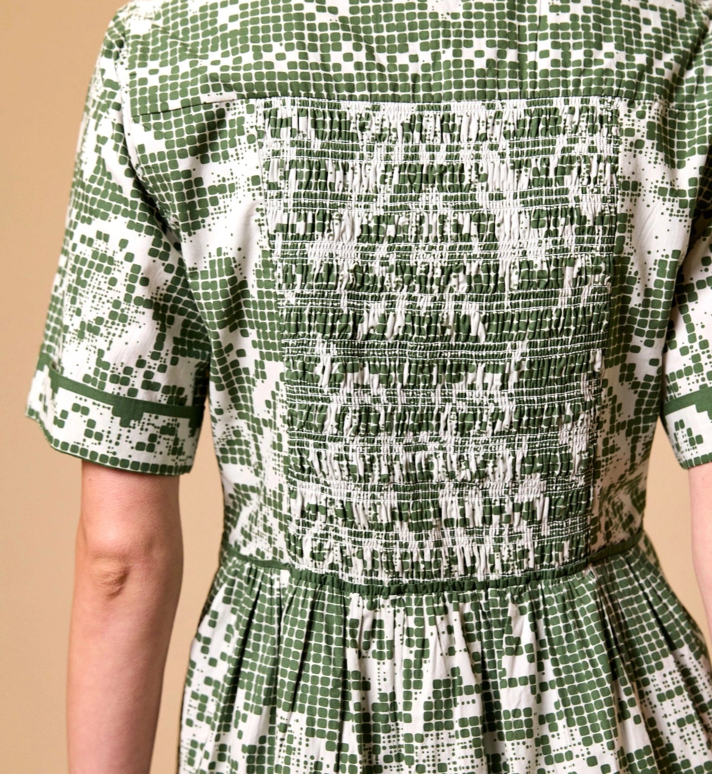 Starling Mini Dress in Verdant Flight