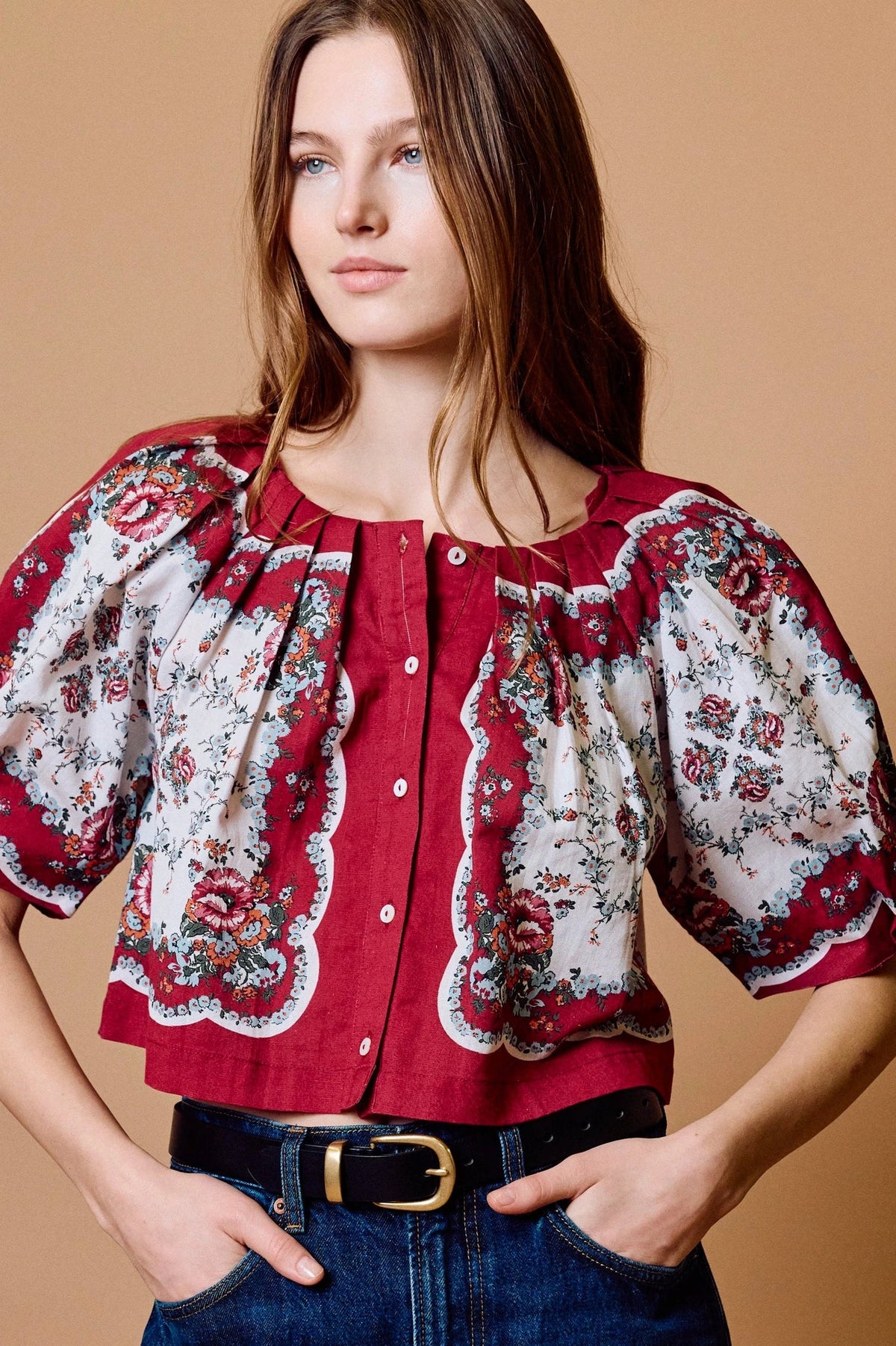 Sylvia Top in Virelle