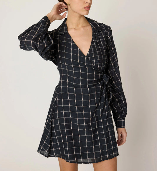 Talia Mini Dress in Saul Print