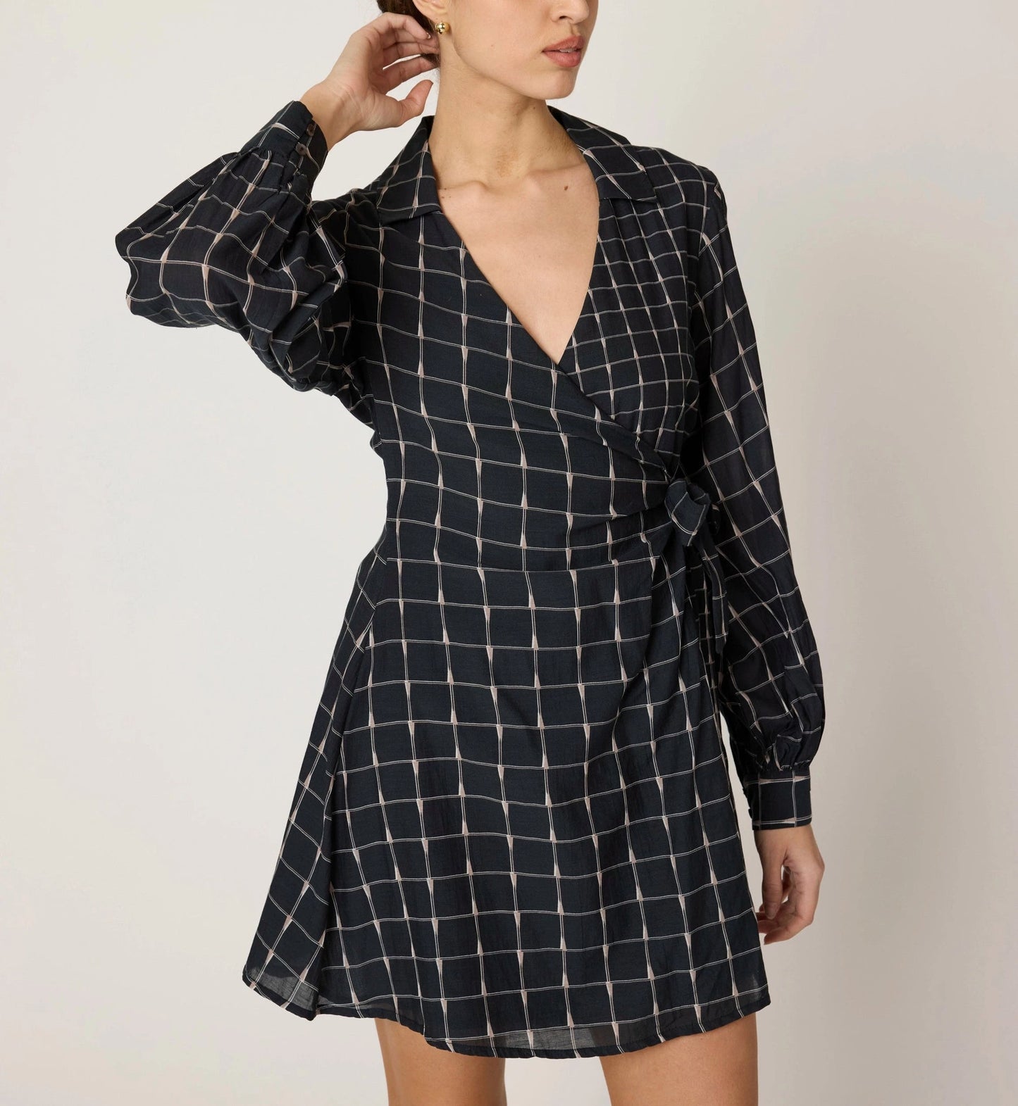 Talia Mini Dress in Saul Print