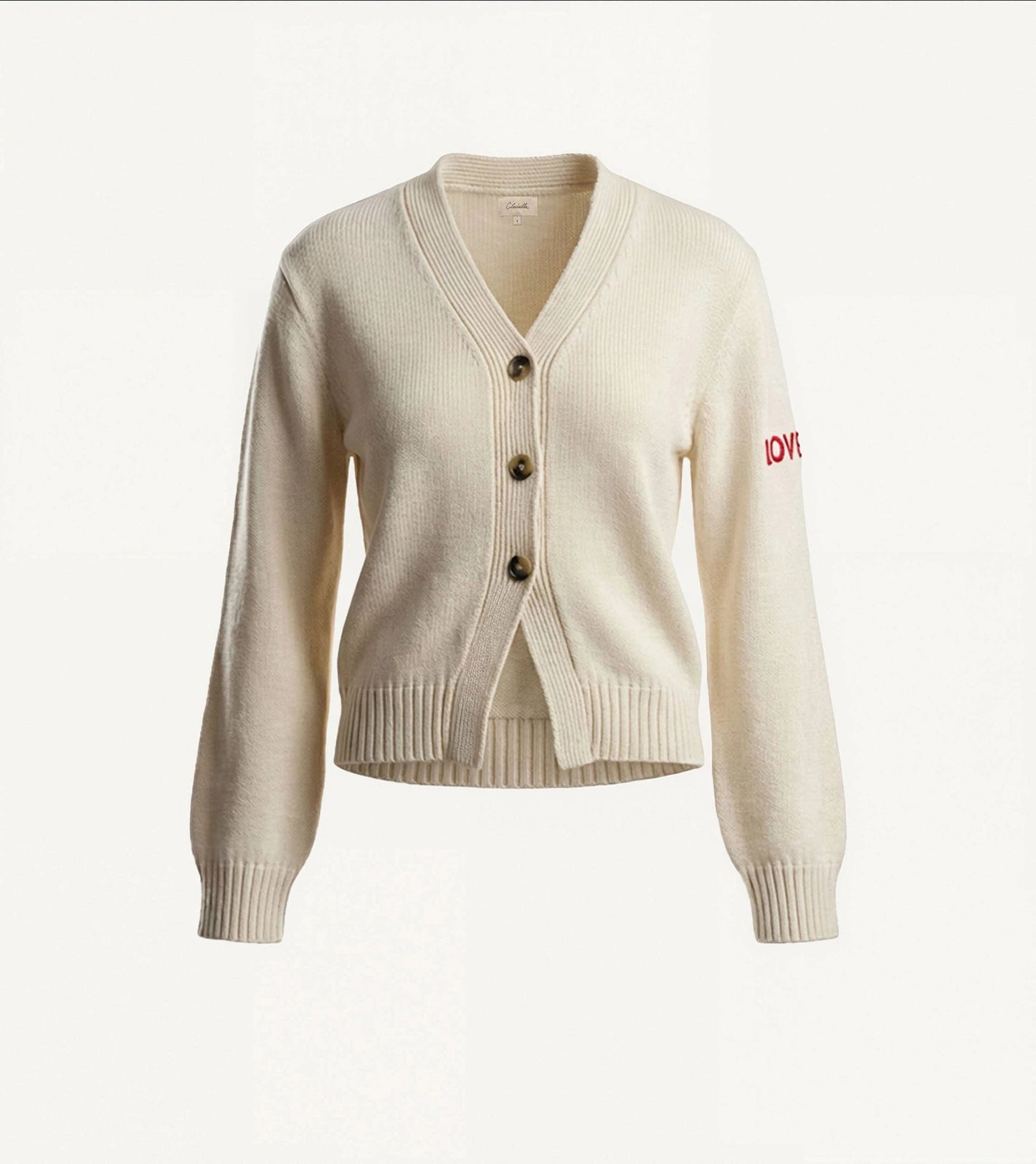 Tamsin Sweater in Ivory Love