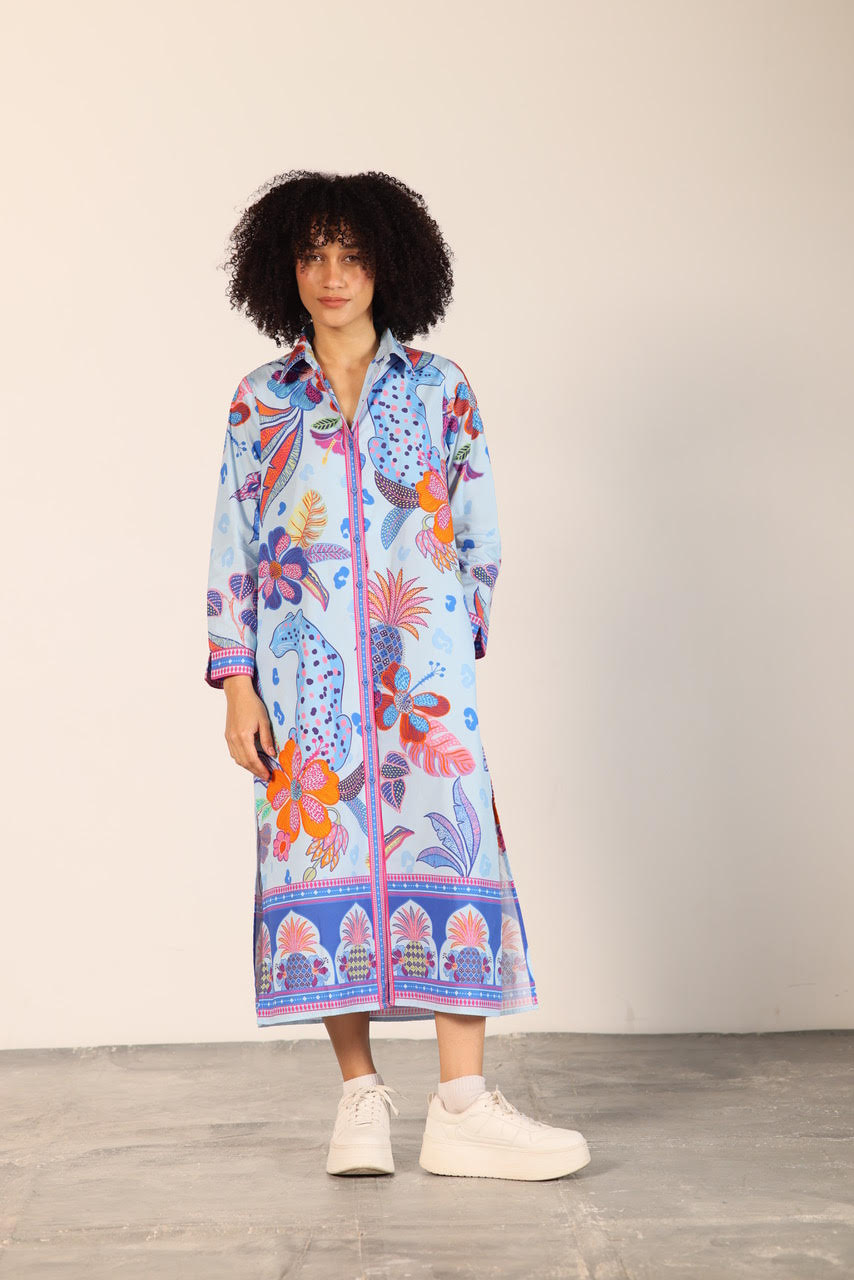 Eliza Midi Shirt Dress