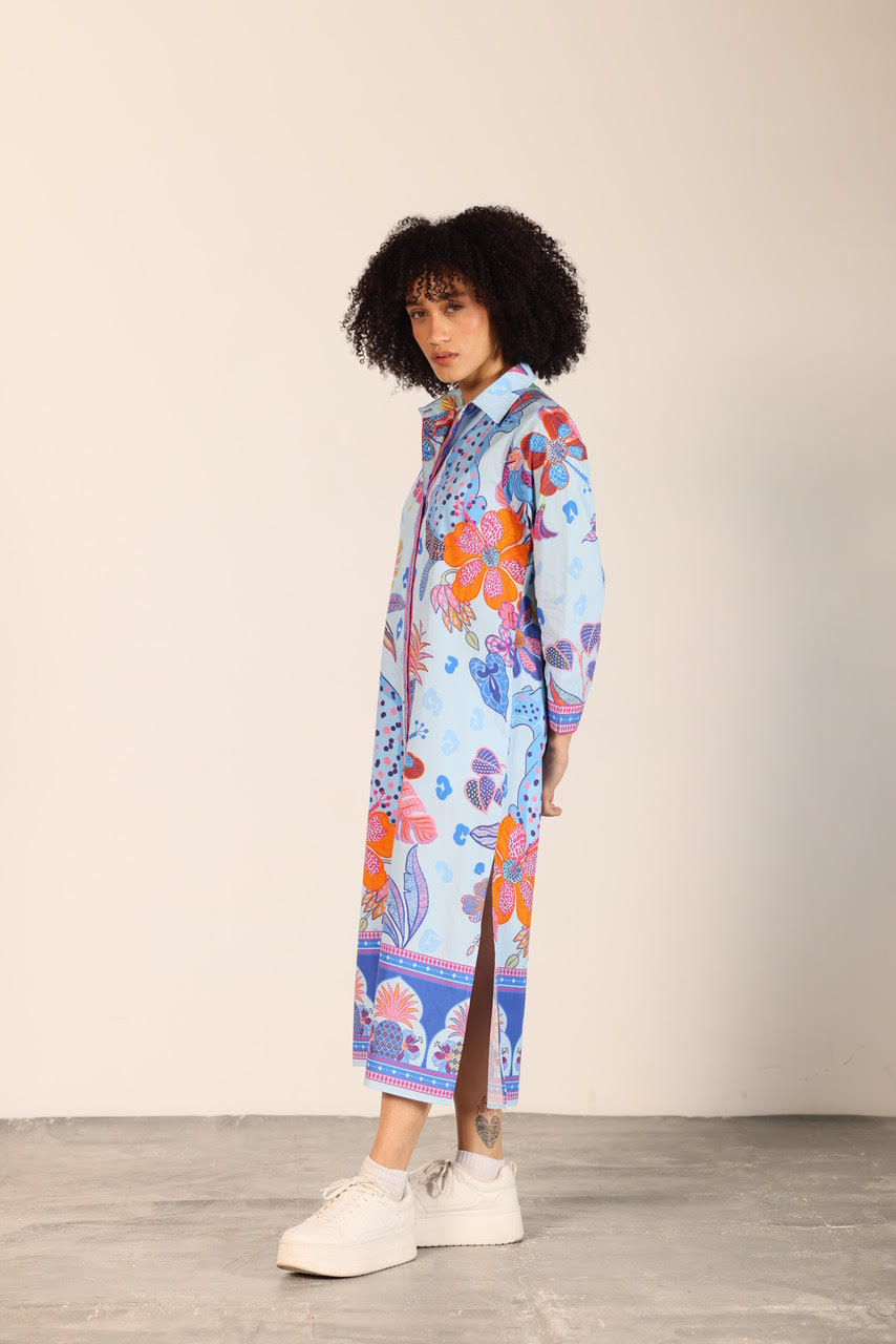 Eliza Midi Shirt Dress