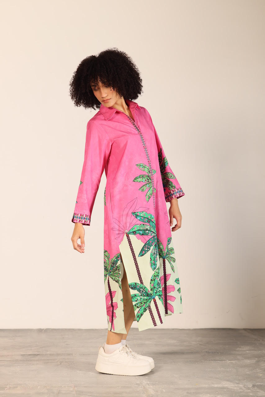 Eliza Midi Shirt Dress