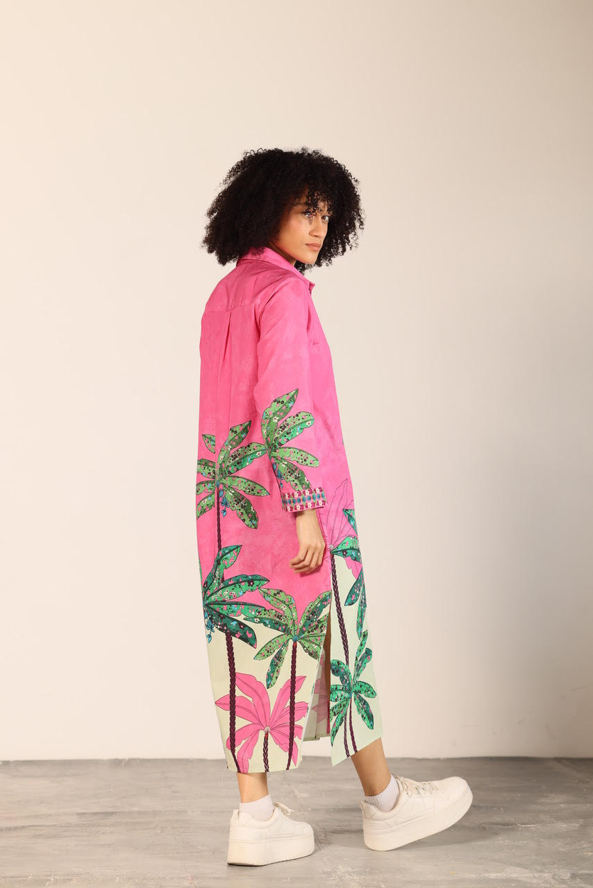 Eliza Midi Shirt Dress